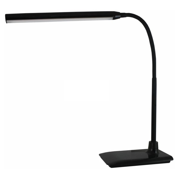 Светильник светодиодный настольный TDM СН-28 6W 5000K 220V черный сенсор-диммер