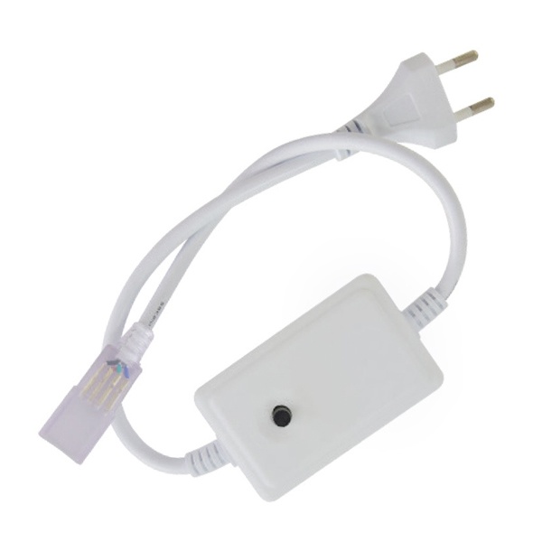 Сетевой шнур для неона TDM SMD5050-RGB-220 B одностороннего, контроллер