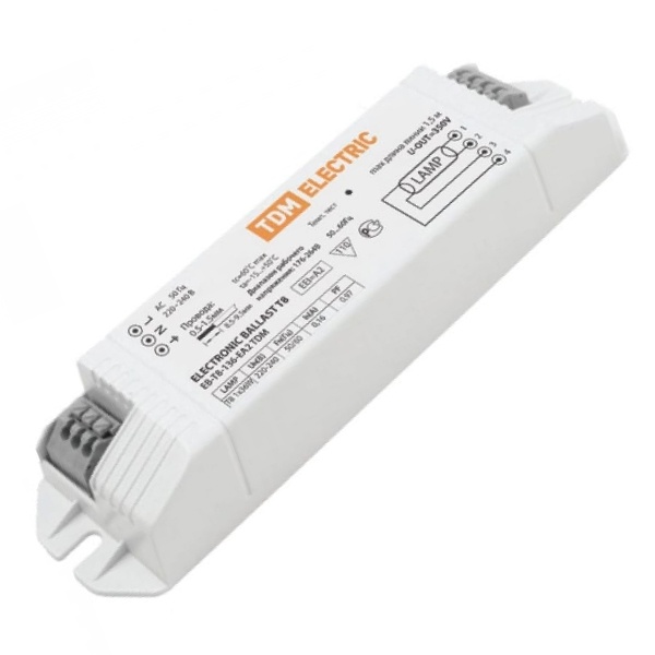 Электронный пускорегулирующий аппарат TDM EB-T8-136-EA2