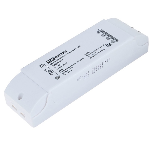 Трансформатор электронный TDM ТЭ-200 220В/12В 70-200Вт