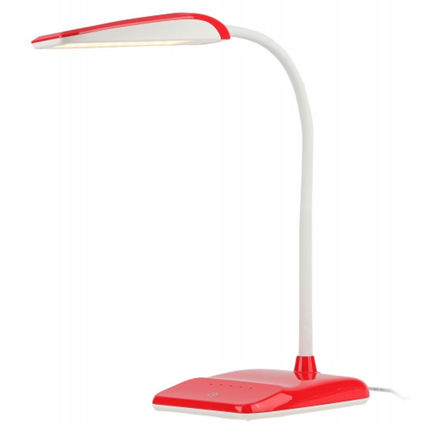 Светильник светодиодный настольный ЭРА NLED-447-9W-R красный сенсорный (5055398674802)