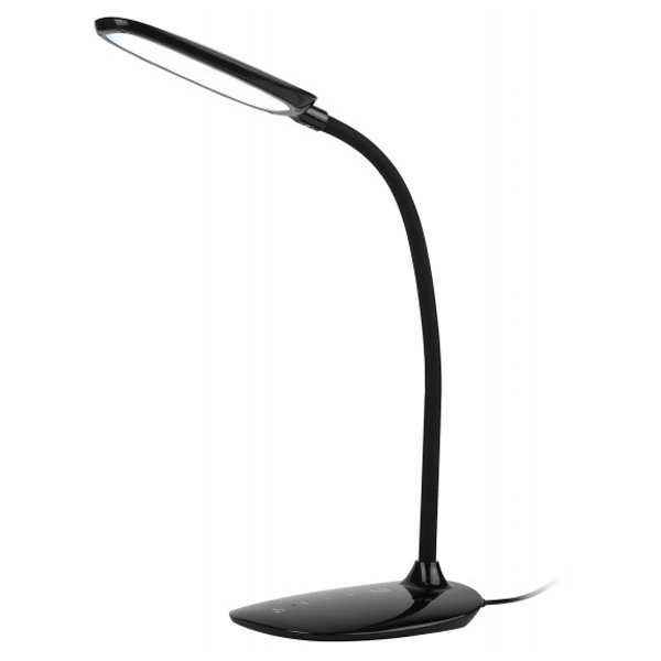 Светильник светодиодный настольный ЭРА NLED-453-9W-BK черный сенсорный (5055945521788)