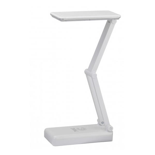 Светильник светодиодный настольный ЭРА NLED-426-3W-W белый аккумуляторный складной (5055945539271)