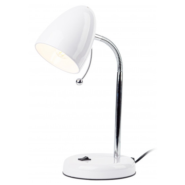 Светильник настольный ЭРА N-116-Е27-40W-W белый