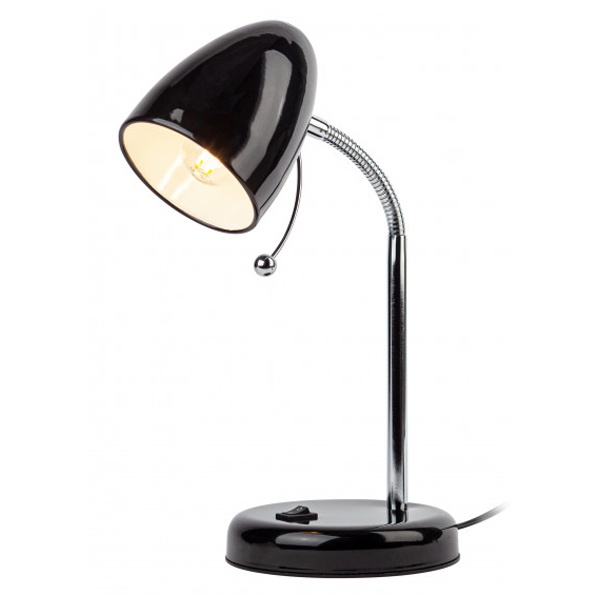 Светильник настольный ЭРА N-116-Е27-40W-BK черный