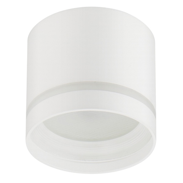 Светильник накладной потолочный ЭРА OL9 под лампу GX53 WH/WH алюминий, белый+белый