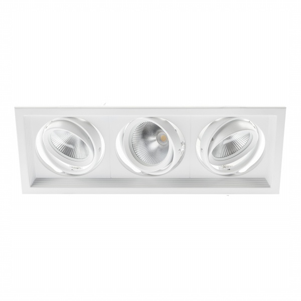 Светодиодный светильник карданный ЭРА SKD-13-36-40K-W20 60W 4000K 230V 5400Lm белый