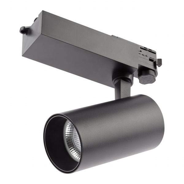 Светильник трековый трехфазный ЭРА STR-30-36-30K-B30 узкий луч 30W 3000K 36° черный