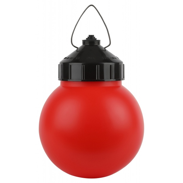 Светильник ЭРА НСП 01-60-003 подвесной Гранат полиэтилен IP44 E27 max 60W шар красный
