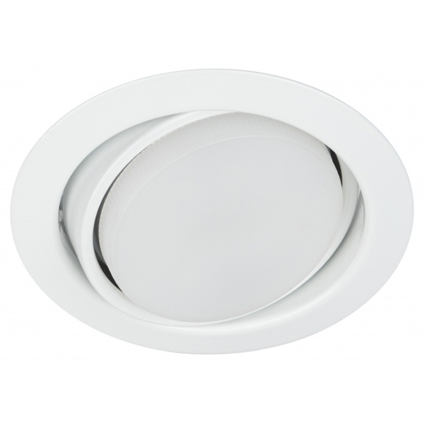 Светильник ЭРА под лампу GX53 220V 13W поворотный белый KL35 А WH /1