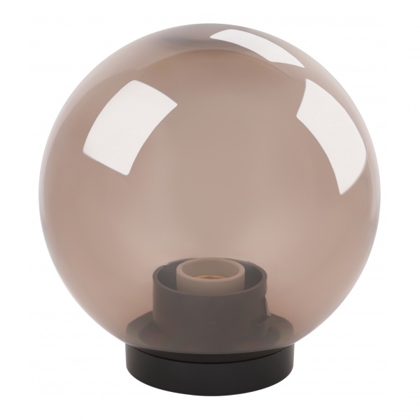 Светильник садово-парковый ЭРА НТУ 01-100-305 шар дымчатый D300mm Е27