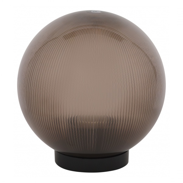 Светильник садово-парковый ЭРА НТУ 02-60-205 шар дымчатый призма D200mm Е27