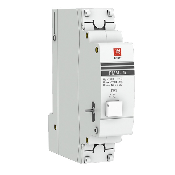 Расцепитель минимального и максимального напряжения EKF РММ-47