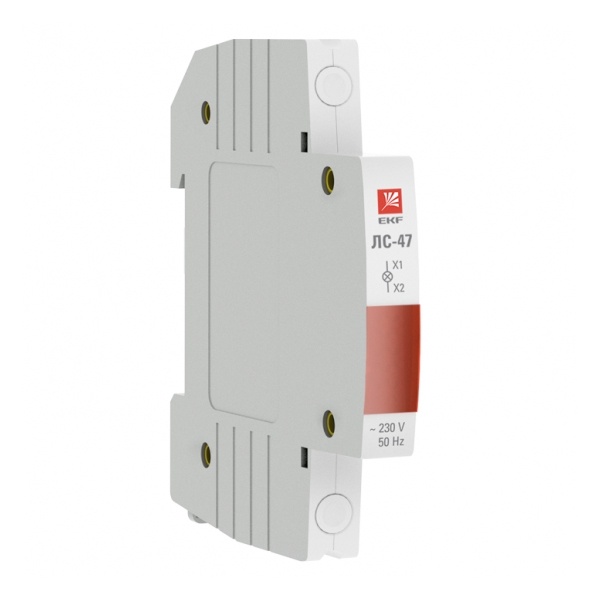 Лампа сигнальная EKF ЛС-47 (красная)