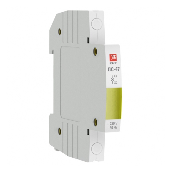 Лампа сигнальная EKF ЛС-47 (желтая)