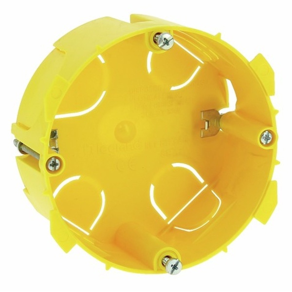 Монтажная коробка Legrand Batibox 1п(85/50) для сухих перегородок