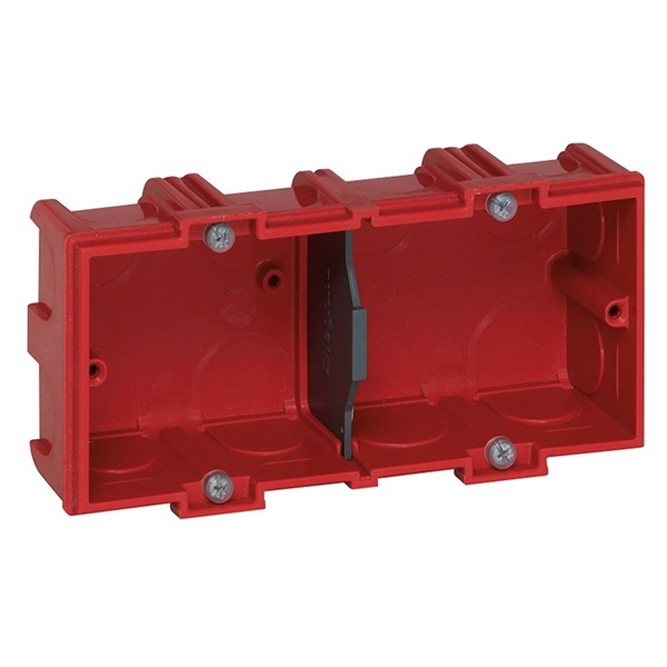 Коробка монтажная Batibox Legrand 2 поста 71х145х40 для кирпичных стен [уп. 5шт]