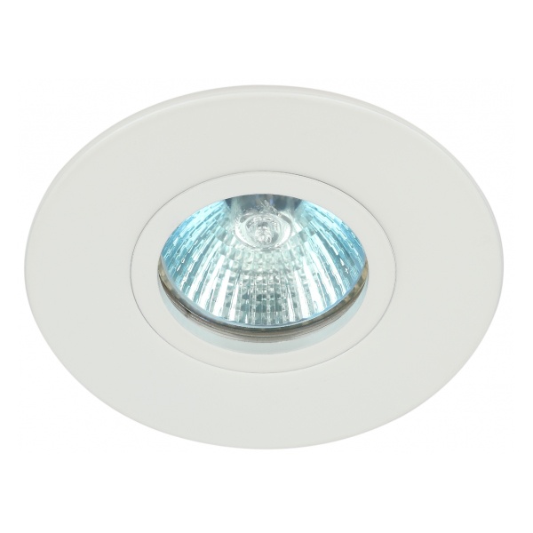Встраиваемый светильник алюминиевый ЭРА KL83 WH MR16/GU5.3 белый