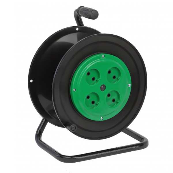 Катушка ЭРА пластиковая RP-4 4 розетки без заземления