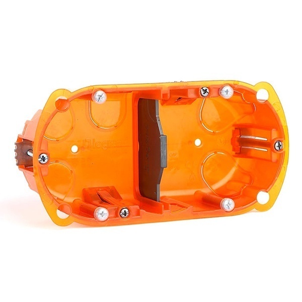 Коробка монтажная Batibox Legrand 2 поста глубина 40 мм универсальная [уп. 10шт]