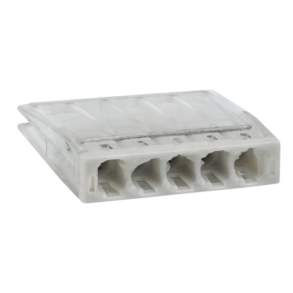 Клемма строительно-монтажная EKF 5 х (0,5-2.5) СМК 2273-245 с пастой [уп. 100шт]