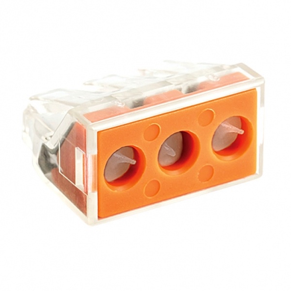 Клемма строительно-монтажная EKF 3 х (2,5-6,0) СМК 773-173 с пастой [уп. 50шт]