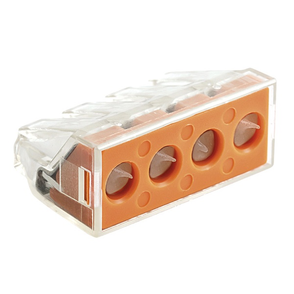 Клемма строительно-монтажная EKF 4 х (2,5-6,0) СМК 773-174 с пастой [уп. 50шт]