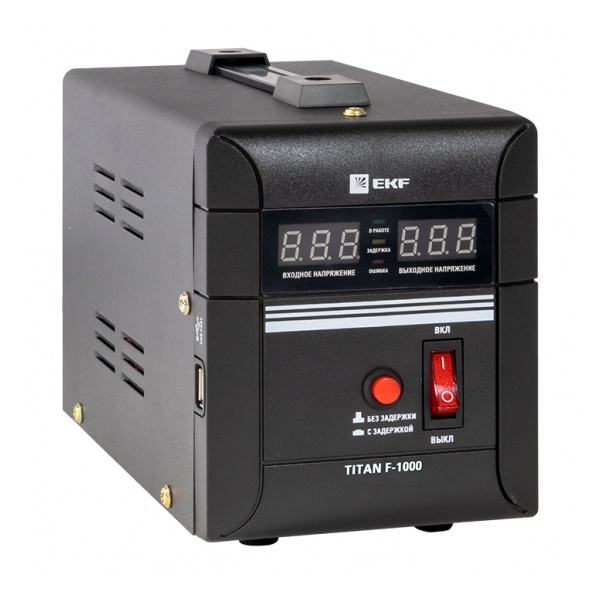 Стабилизатор напряжения напольный EKF PROxima TITAN F-1000