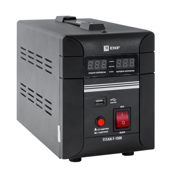 Стабилизатор напряжения напольный EKF PROxima TITAN F-1500