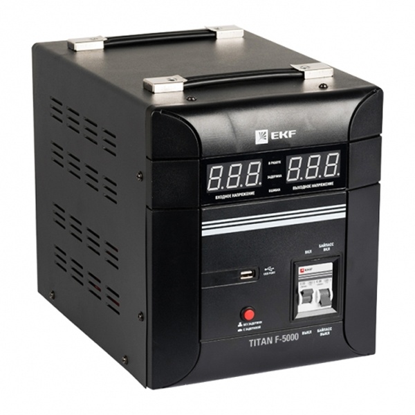 Стабилизатор напряжения напольный EKF PROxima TITAN F-5000