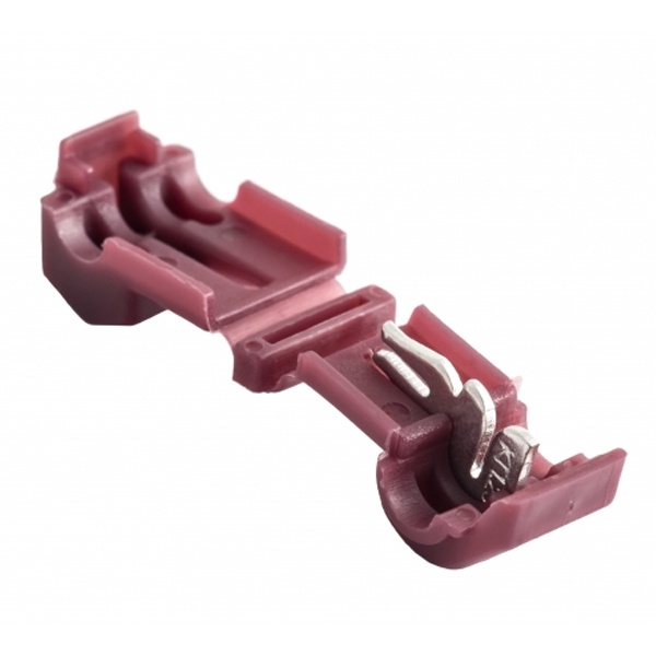 Ответвитель EKF PROxima прокалывающий ОВ-T 1 (0.25-1.0) красный [уп. 50шт]