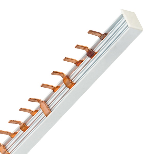 Шина соединительная EKF типа PIN 63A 54 модуля 4 полюса для АВДТ (L1N L2N L3N)