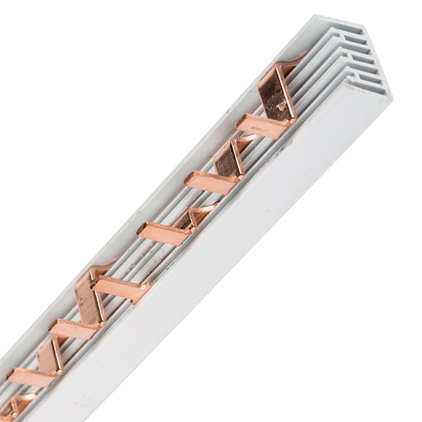 Шина соединительная EKF типа PIN 63A 54 модуля 4 полюса (N L1 L2 L3)