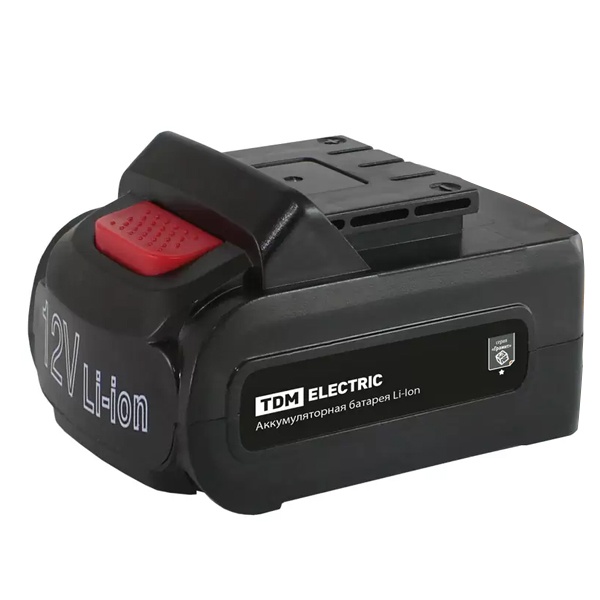 Аккумулятор для дрелей-шуруповертов TDM Рубин ДША-18-ЛK1 18 В, 2Ah Li-Ion