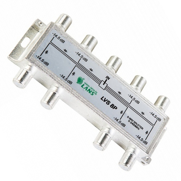 Делитель Lans ТВ LVS 8P