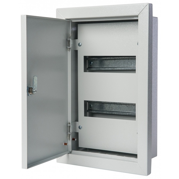 Корпус металлический распределительный встраиваемый DEKraft ЩРВ-18 430х280х120 2х9м IP31