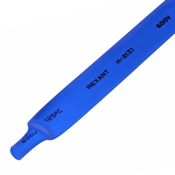 Термоусадочная трубка Rexant 12,0/6,0мм синяя по 1м [упак.50 шт.]