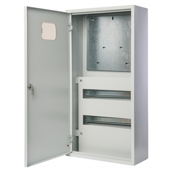 Корпус учетно-распределительный металлический навесной DEKraft 680х350х160,3ф,30 модулей IP31