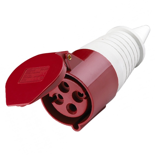 Розетка переносная DEKraft 224 3Р+РЕ 32А 380В IP44 РП-102-4-32