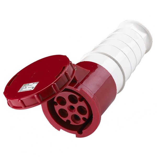 Розетка переносная DEKraft 245 3Р+РЕ+N 125А 380В IP67 РП-102-5-125