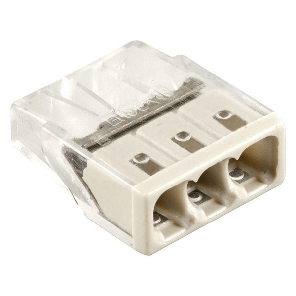 Клемма монтажная Stekker 3 х (0,5-2,5) LD2273-203 [уп. 200шт]