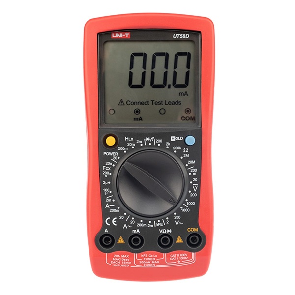 Универсальный мультиметр UNI-T цифровой UT 58D