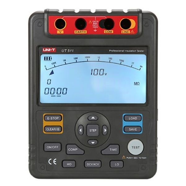 Измеритель сопротивления изоляции UNI-T UT511