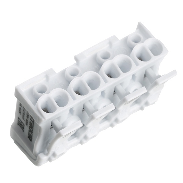 Клемма монтажная Stekker 4 х (0,5-2,5) для фазных проводников LD294-4004