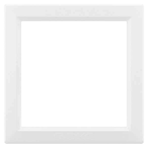 Вставки для рамок из стали DKC Avanti белая, 1 пост (2 мод.)