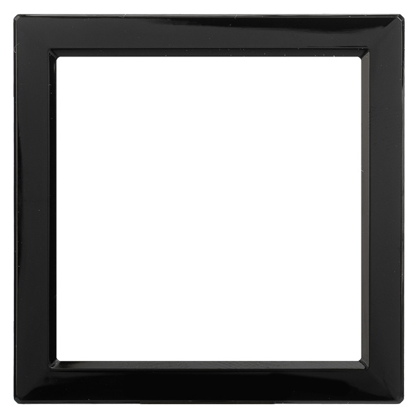 Вставки для рамок из стали DKC Avanti черная, 1 пост (2 мод.)