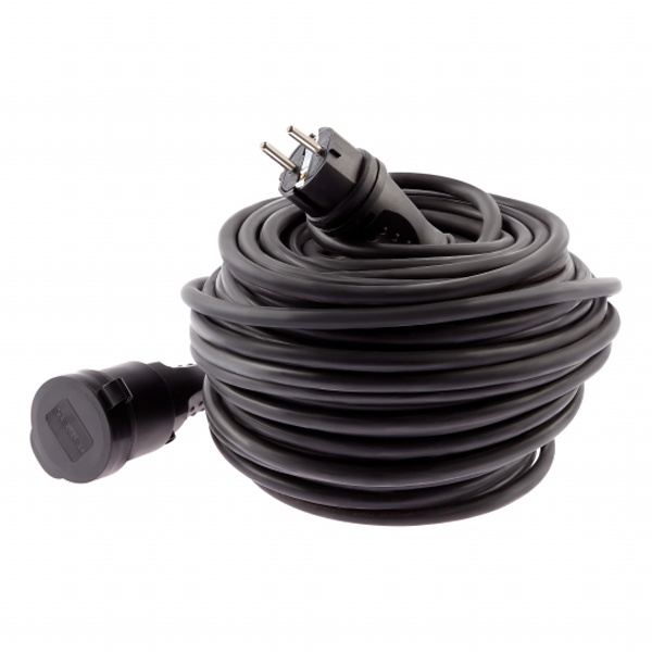 Удлинитель силовой ЭРА UPx-1e-3x2,5-30m-IP44(KG) в бухте с заземлением 1 розетка 30 м КГ 3х2,5мм2