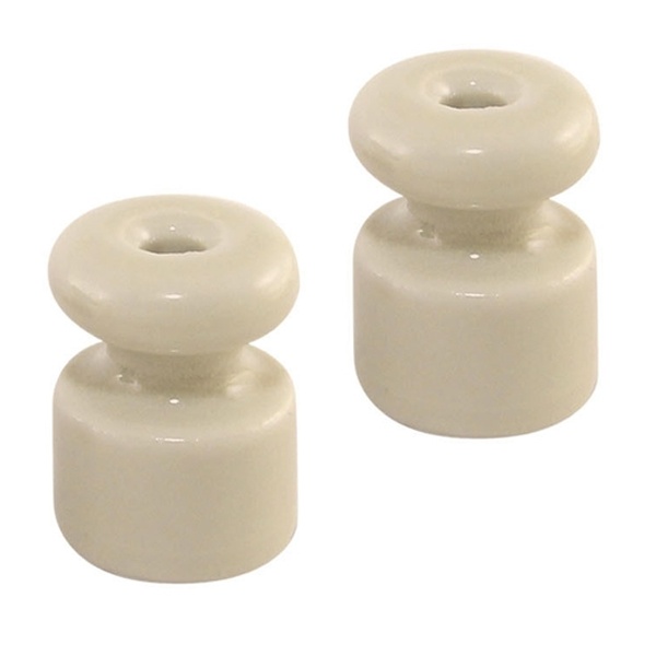 Изолятор для ретро провода TDM Эко керамика сосна [упак. 10шт]