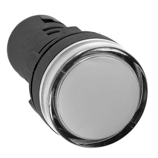 Лампа ИЭК AD22DS(LED)матрица d22мм белый 24В AC/DC