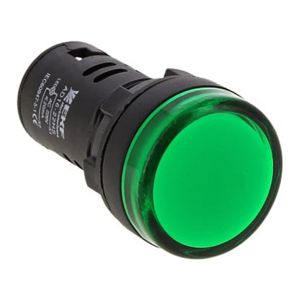 Матрица светодиодная EKF PROxima AD16-16HS зеленый 230В AC (16мм)